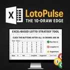 Lottopulse Excel Tool For Pick 5   6   Hot Numbers  Trends  Lotto  Lottery