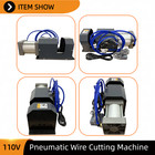 110v Pneumatic Cable Cutter Horizontal Wire Cutting Machine For Large Cables