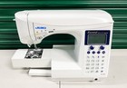 Parts Only   Juki Hzl-f600 Computerized Sewing And Quilting Machine W Case