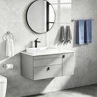 5pc Brushed Nickel Bathroom Hardware Set 24  Towel Bar Ring Tp Holder Hooks