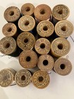 Belding Corticelli    Canton Vtg Wood Thread Spool Lot Of 18 Bel Waxed And Silk