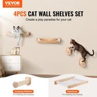 Vevor Wall Mounted Cat Shelves  Perches With Jumping Posts   Hammocks  Cat Furni