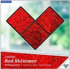 Folkart Gallery Glass Paint  Shimmer Red  Stained Glass Effect  2 Oz