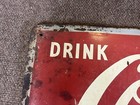 Vintage Coca-cola Sign - 12  X 32 