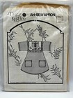 1983 Daisy Kingdom Ah-sew Apron Pattern  230 Cut And Uncut - One Size