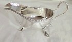 Sterling Silver Sauce   Gravy Boat  Birmingham 1913  By William Hutton   Sons Lt