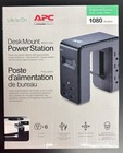 Apc 6-out 4 Usb Charger Ports Desk Mount Power Station Pe6u4 Black