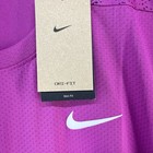Nike Dri-fit Men s Court Slam Tennis Shirt Purple Size Large Fq2020-518