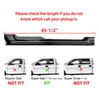 Pair For Ford F-150 F150 Pickup Truck Super extended Cab 09-14 Rocker Panel