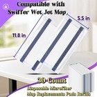 Cleanpioneer Mopping Replacements Pad Compatible For Swiffer Wet Jet Spray Mop