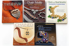 The Art Of Jewelry Making 5 Book Collection Of Chain Maille  Beading   Metalwork