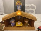 Fisher Price Little People Christmas Nativity Set  Lights   Sound