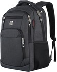 Slim Anti-theft Laptop Backpack  Water-resistant Business Travel Bag For 15 6  L