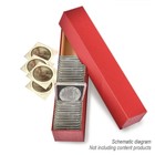9inch Cardboard Storage Box Boxe For 2x2 Coin Holders Flips   Slides Red 10pcs