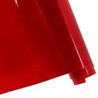 Red Transparent Glitter Vinyl Roll 12x48 Inch 0 7mm Solid Clear Pvc Crafts