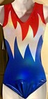 Gk Elite Gymnastics Leotard Adult Xs Blazing Freedom Replica Athens 2004 Axs