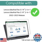 2 Pack Anti Glare Screen Protector And Keyboard Cover For Lenovo Ideapad Flex