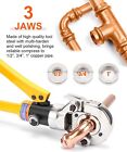 Copper Tube Fittings 1 2  3 4  1  Press Crimping Tool Kit Pex Pipe Crimper Press