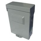 Ac Disconnect Box Electrical 60 Amp 120 240-volt Non-fuse Metallic Padlockable