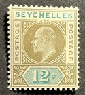 Travelstamps  1903 Seychelles Stamps Sg   41 Mint Og King Edward Vii