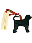 Portuguese Water Dog Xmas Ornament Hand Painted By Dandy Design Made In The Usa