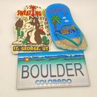 Western Usa Tourist Magnets Lot Of 10 Red Rock Hoover Dam Grand Canyon Az Ca Co 