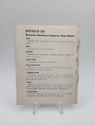 Vintage Instruction Book Manual For Kodak Brownie Hawkeye Camera Flash Model 