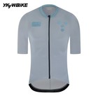 Ykyw Men Cycling Jersey Summer Short Sleeve  Breathable Bike Pro Shirt 5 Pockets