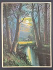 A Woodland Vista Vintage Print 12x9 Likely William Henry Chandler Excellent