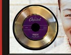 Nat King Cole Poster Art Wood Framed 45 Gold Record Display C3