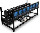 8 Gpu Stackable Aluminum Mining Rig Frame Case For Crypto   Test Bench Pc