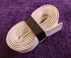Five  5  White Replacement Racquet Grips - Tennis - Racquetball - Squash