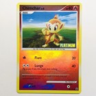 Error Chimchar 56 100 Reverse Platinum Stamp Pokemon 2008 Burger King Promo Mint