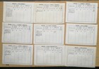 China 1960s Us Fighter Aircraft Recognition Card Set Of 27