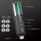 Usb Condenser Microphone For Pc Ps4  Ps5 Streaming Singing Podcast Studio  Compu