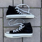 Vintage Converse Chuck Taylor All Star Velvet Hi Tops Made In Usa Women   s 7