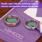 Jewelry Cleaning Polishing Cloth Purple For Gold Silver Platinum