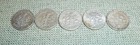 Junk 90  Silver Dimes - Lot Of 5