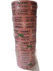 Raffle Tickets 6 Roll Deal 1000 Double Stub Per Roll Split The Pot Or 50 50