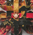 Scandinavian Christmas Star Ornaments Handmade In Oregon Lot Of 4 
