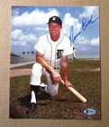 Detroit Tigers  stormin  Norman  Norm Cash Signed Color 8x10 Copy 