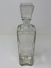 Vintage Glass Whiskey Decanter 12  High