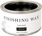 Black Finishing Wax - Odorless  Water-resistant  For Wood   Decor  120ml
