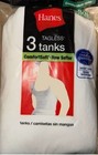 Hanes Tagless Tanks Men   s Xl White 3 Pack New  9 Pack  3x 3-pack 
