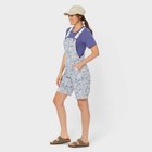 Hot Duluth Women s Heirloom Gardening Short Overalls Farm Toile     sale