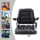 Black Universal Forklift Suspension Seat Fits Clark Cat Hyster Yale Toyota New