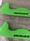 Penguin Rockerz Figure Ice Skate Blade Guards Green Black Spring Usa