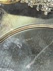 Vintage Godinger Silver Art Co  Ornate Charger Plates Silverplated Set Of 7