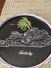 Vintage 11  Metal State Souvenir Plate -  Kentucky