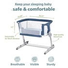 Hug Me Plus 3-in-1 Baby Bassinet  Bedside Sleeper  Travel Bassinet For Newborn